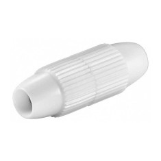 Conector extensie cablu coaxial plastic Goobay