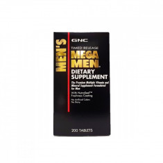 Complex de multivitamine pentru barbati, 200 tablete, GNC