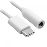 Adaptor USB Type-C la Jack 3.5mm Audio Casti, Materiale Premium, Compatibil Dispozitive Fara Jack