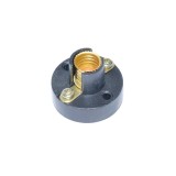 Dulie de Plastic pentru Lanterna elSales ELS-P-E10, Compatibil cu becurile tip lanterna, Surub de prindere,