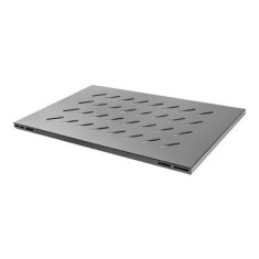 Lanberg AK 1016 B Polita Fixa 19 pentru Rack Deschis, 1U, 1000mm, Negru