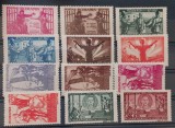 Romania 1945 - Apararea Patriotica,hartie crem MNH