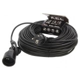 Prelungitor alimentare negru 40m 10A