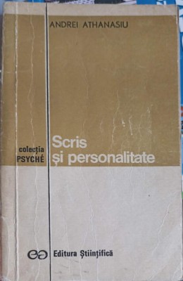 SCRIS SI PERSONALITATE-ANDREI ATHANASIU-255515 foto