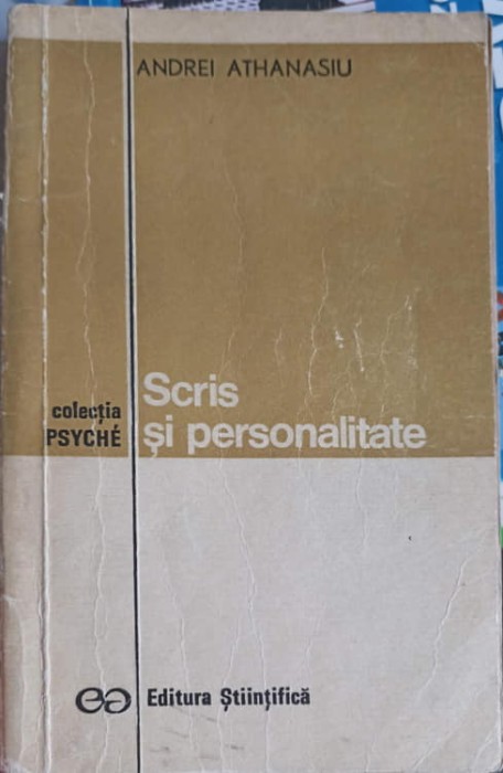 SCRIS SI PERSONALITATE-ANDREI ATHANASIU-255515