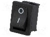 Intrerupator OFF-ON, 2 pozitii, SPST, SWITRONIC - R19A-12BBBT foto