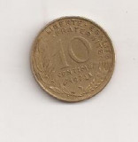 Moneda Franta - 10 Centimes 1973 v1, Europa