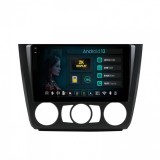 Navigatie 2K BMW Seria 1 E87 (2007-2011) Clima Manuala 4GB RAM Android 13 Octacore Slot Sim 4G DSP GPS Wi-FI Carplay Android Auto USB Bluetooth Waze T
