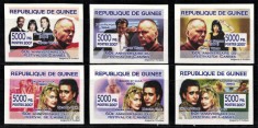 GUINEEA 2007 - Staruri de cinema, Festivalul de la Cannes / serie completa MNH
