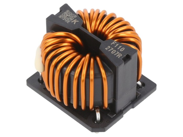 Inductor bobinat THT 4,1mH 11A