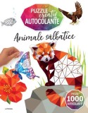 Animale salbatice. Puzzle creativ din autocolante, Litera