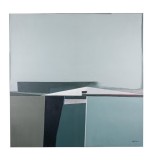 Cumpara ieftin Tablou canvas abstract Naska 140x3.5x140 cm