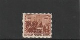 OMANIA 1953 LP 338 A XX-A ANIVERSARE A LUPTELOR CEFERISTILOR GRIVITA MNH