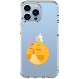 Husa personalizata apple iphone 15 pro max, happy chick