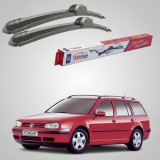 Cumpara ieftin Ștergătoare Volkswagen Golf 4 Variant 1999-2002 | Set Față Flat &ndash; TeamCar&reg;