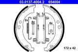 ATE 03.0137-4004.2 Set saboti frana, frana de mana