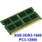 8GB DDR3-1600 PC3-12800 1600MHz , Memorie LAPTOP DDR3 Testata cu Memtest86+