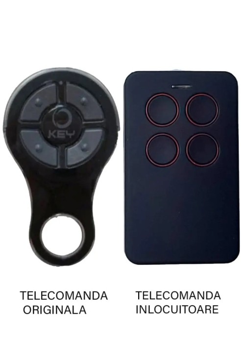 Telecomanda inlocuitoare poarta garaj de 2 si 4 canale cod saritor 433.92MHz Key SUB44R compatibila cu originalul (825)