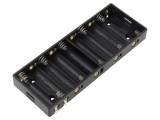 Suport AA R6 Goobay 10 urechi pentru lipire neagră