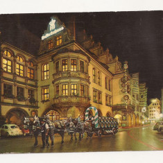 FG2 - Carte Postala- GERMANIA - Munchen, Hofbrauhaus, Circulata 1977