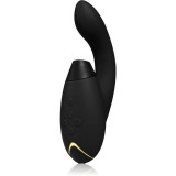 Womanizer Duo vibrator cu stimularea clitorisului Black 20,5 cm