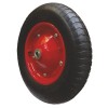 Roata roaba cu camera 3.50-8, cu rulment, capacitate incarcare 100-300kg, material guma/metal