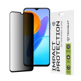 Techsuit - 111D Privacy Full&nbsp;Glue - Honor X8 5G / X6 / 70 Lite - Black