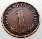 B.077 GERMANIA 1 REICHSPFENNIG 1938 A, Europa, Bronz