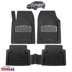 Dacia Logan III (2020&ndash;prezent) - Covorașe Auto TeamCar&reg; Tip Tăviță Compatibile - Sedan/Silver