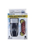 Far cu stop pentru bicicleta, incarcare USB, lumina dubla, montare usoara