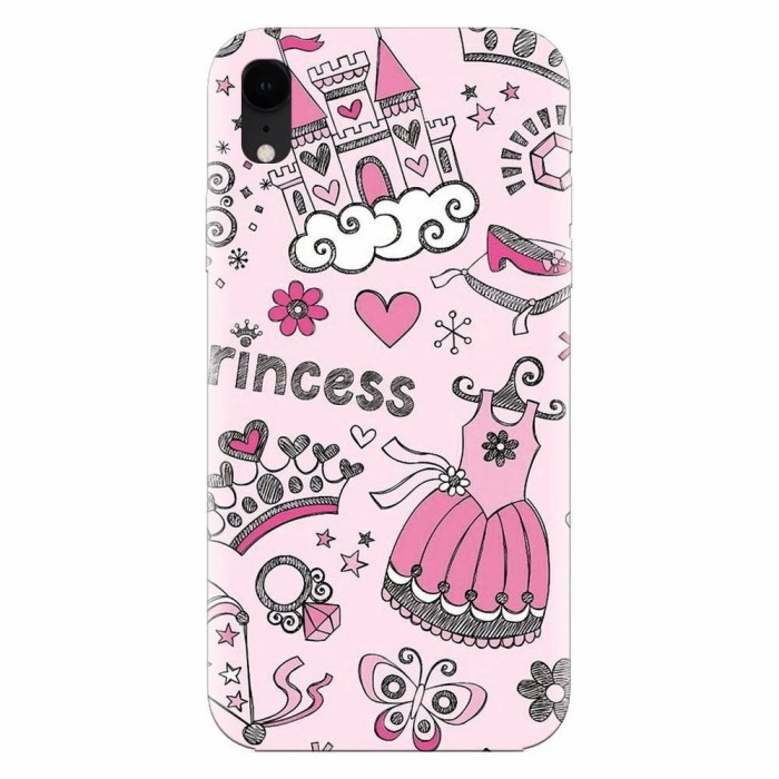 Husa silicon pentru Apple Iphone XR, Princess