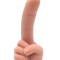 Dildo Forefinger Dildo, Baza cu Ventuza, Silicon Lichid, Natural, 19 cm, Passion Labs