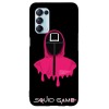 Husa compatibila cu Oppo A5 (2020) model Squid game, Silicon, TPU, Viceversa, Transparent, Carcasa