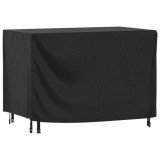 VidaXL Husă mobilier de grădină negru 140x70x90 cm impermeabilă 420D
