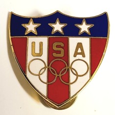 Insigna Sportiva - Comitetul Olimpic din USA (Statele Unite ale Americii) foto