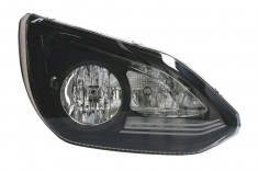 Far dreapta H15 H7 LED, fundal negru SETRA 500 dupa 2012 foto