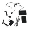 Set 2 microfoane wireless tip lavaliera si Over-head cu receptor WVNGR