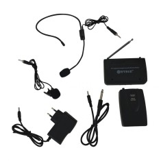 Set 2 microfoane wireless tip lavaliera si Over-head cu receptor WVNGR