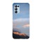 Husa compatibila cu Oppo A15s model Mountain range under clouds, Silicon, TPU, Viceversa