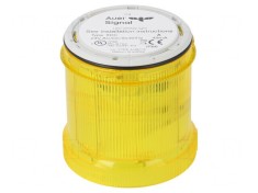 Semnalizator LED Galben 24V 24VAC IP66 &Oslash;73x76mm