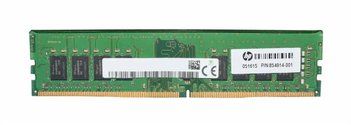Memorie PC HP Samsung 16GB DDR4 2RX8 PC4-2400T-U HP 854914-001