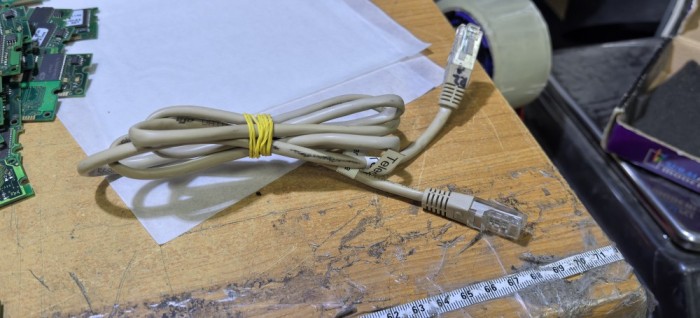 Cablu Retea Lan 1.1m #A8629