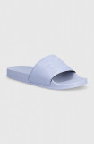 adidas Originals papuci Adilette Trefoil barbati, culoarea violet, IF3681