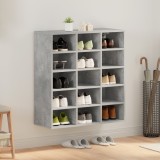 vidaXL Dulap pentru pantofi Gri beton 103x30x51 cm Lemn compozit