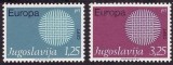C5353 - Iugoslavia 1969 - Europa-cept 2v.nestampilate MNH