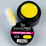 Cumpara ieftin Gel UV Pictura Unghii Lemon Yellow 5ml, SensoPRO Milano