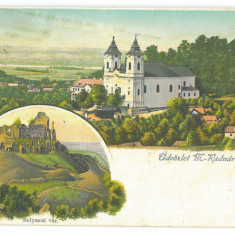 4431 - LIPOVA, Arad, Maria Radna, Monastery, Litho - old postcard - used - 1901