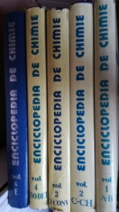 Enciclopedia de chimie vol 1,2,3,4,6 foto