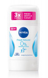 Deodorant Stick pentru femei, Fresh Natural 0% Alu 50 ml, Nivea