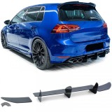 Splitter difuzor spate pentru performanta, pentru VW Golf 7 R pre-facelift 12-17 Performance AutoTuning